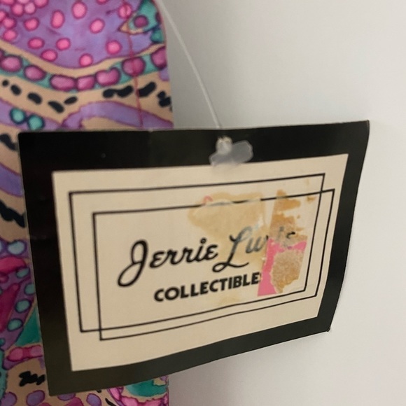 NWT VTG Pleated Pink & Purple Paisley Midi Skirt - Picture 10 of 13